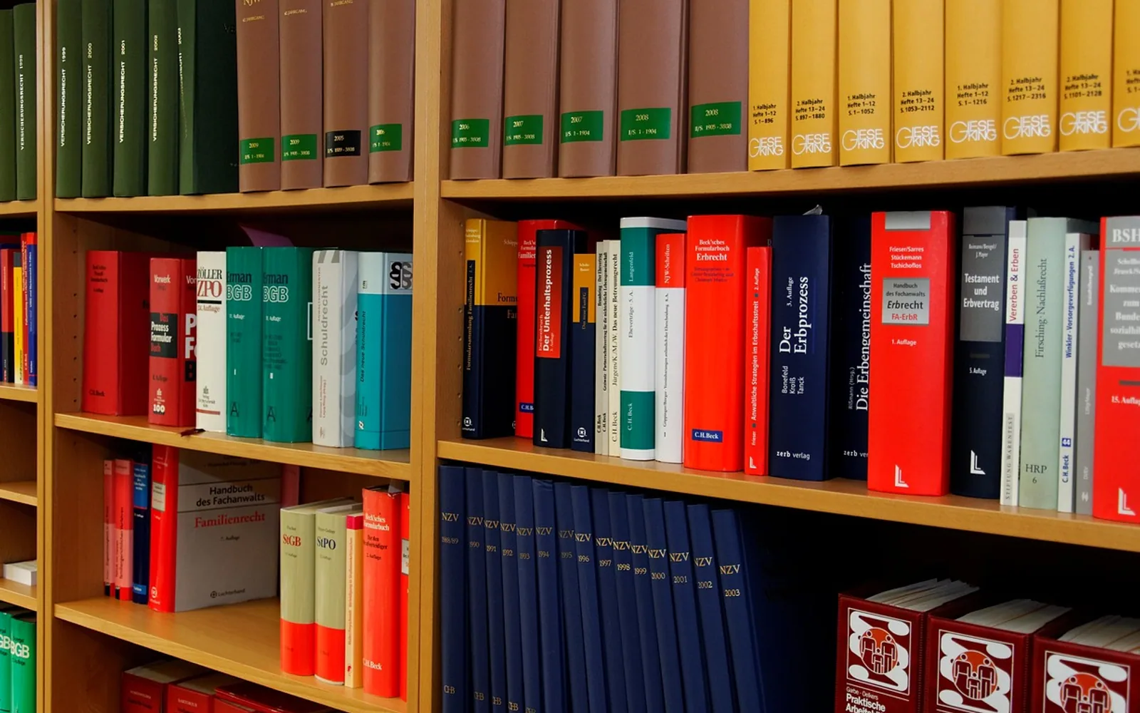 Bookcase, chancellery and attorney