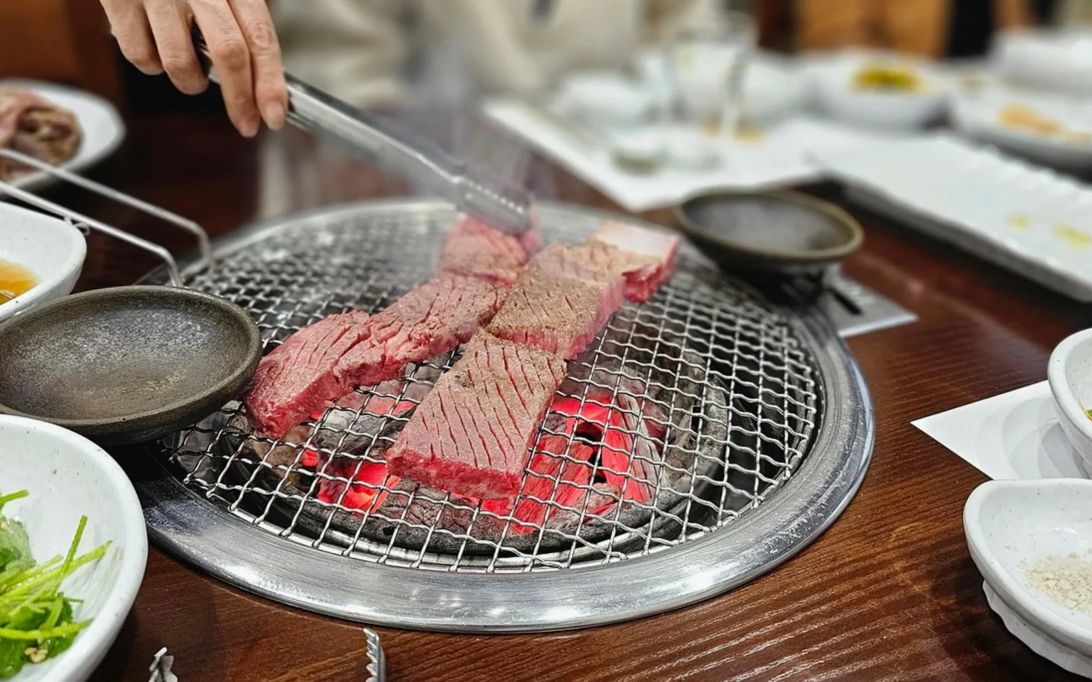 Korean barbecue, barbecue and korean food